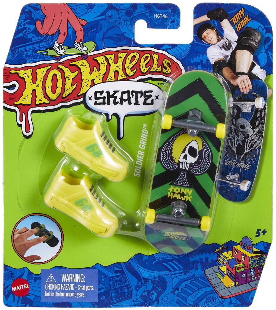 HOT WHEELS SKATE BOARD &amp; SHOE AST